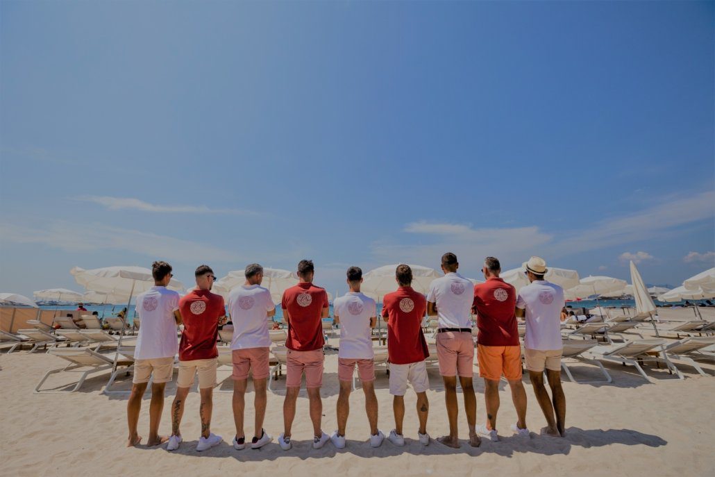 Equipe de la Mandala - Plage Cannes